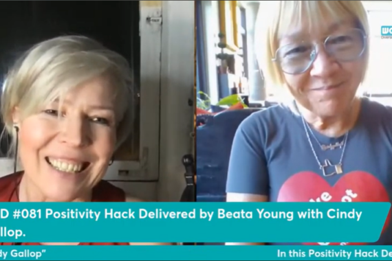 Cindy Gallop on Positivity Hack Delivered